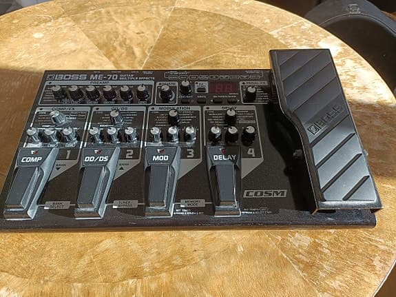 BOSS ME-70 guitar multiple effects