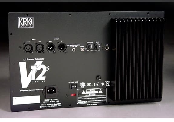 KRK V12s subwoofer vaihto käy - image 2