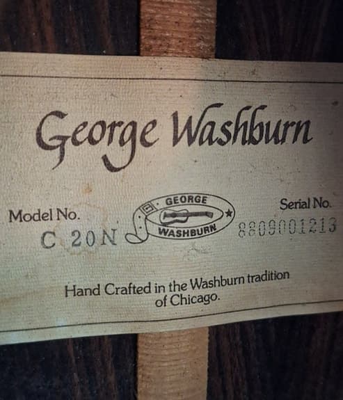 Washburn C20N klassinen - image 3