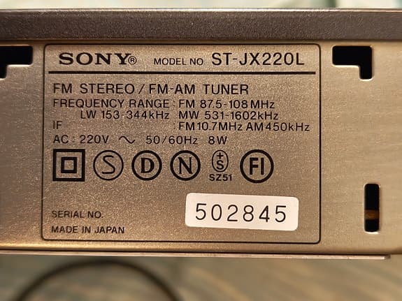 Laadukas vintage hifi-stereojärjestelmä / laitteisto (Sony, Philips, Sanyo) - image 4