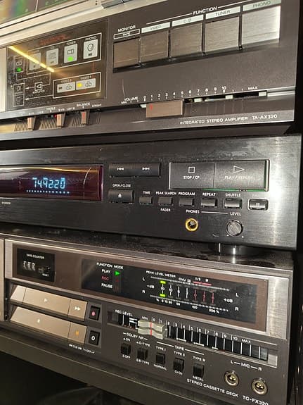 Laadukas vintage hifi-stereojärjestelmä / laitteisto (Sony, Philips, Sanyo) - image 8