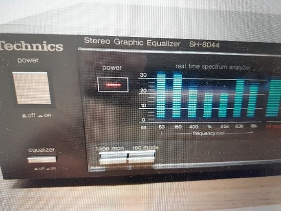 Graphic Stereo Equalizer Technics SH-8044