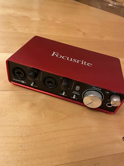 Focusrtie Scarlet 2i2, 2nd gen, audio interface
