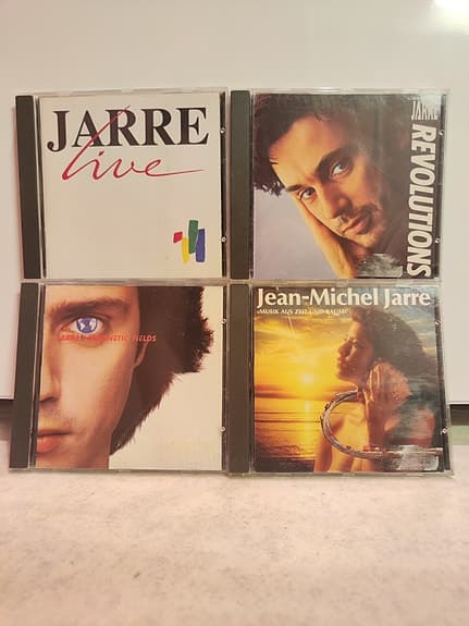 Jean Michel Jarre - neljän levyn setti