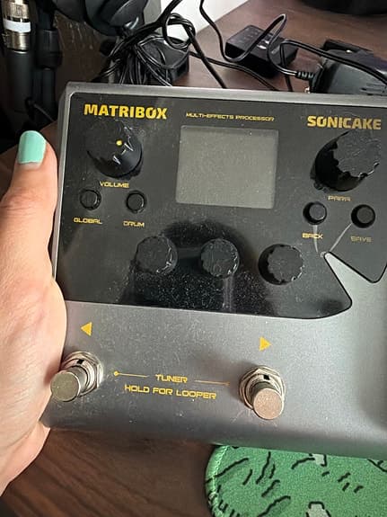 Sonicake Matribox multi-efektilaite kitaralle