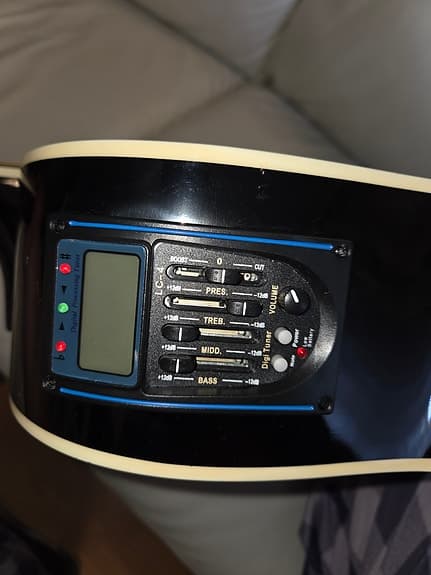 Axesmith elektroakustinen kitara 41" + pehmeä laukku - image 5