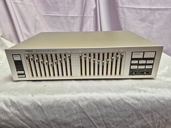 TRIO (Kenwood) GE-9X Graphic Equalizer ekvalisaattori 230V