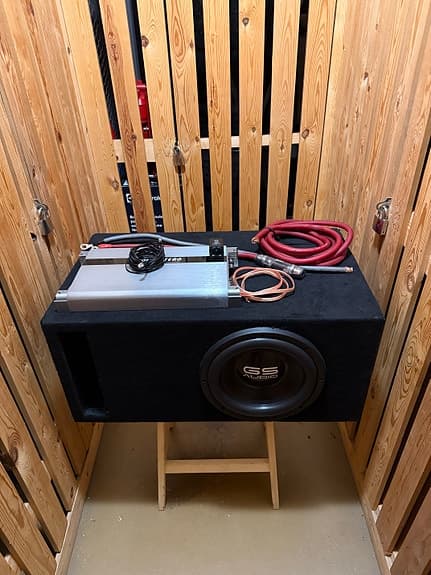 GS audio 3000w rms subwoofer set