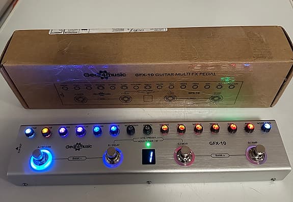 Kitaran multiefekti GFX-10