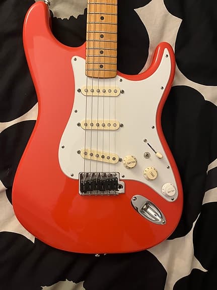 Fender Stratocaster '50 Classic Series Fiesta Red, punainen sähkökitara - image 4