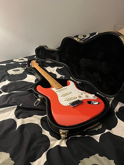Fender Stratocaster '50 Classic Series Fiesta Red, punainen sähkökitara - image 2