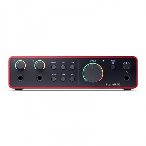 Focusrite Scarlett 2i2 4th Generation