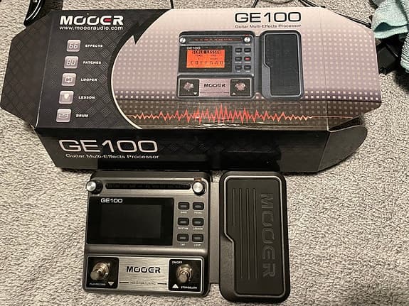 Mooer GE100 Guitar Multi-Effects Processor