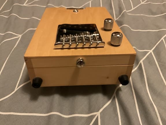 Fender yhteensopiva Telecaster-sikarilaatikko, body - image 5