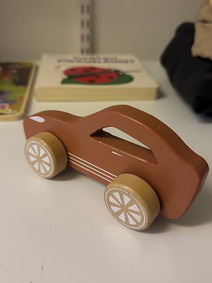 Little Dutch puinen leluauto ruskea