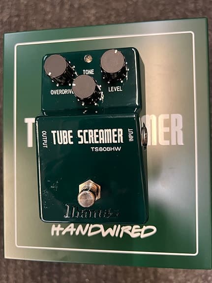 Käytetty Ibanez TS808HW Tube Screamer Hand-Wired kitaraefekti