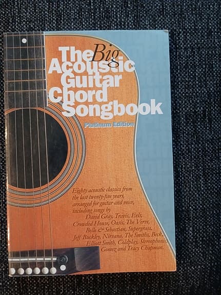 The Big Acoustic Guitar Chord Songbook - Kitaralaulukirja