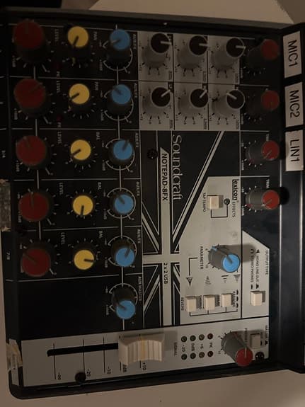 Soundcraft Notepad 8FX mikseri - image 6