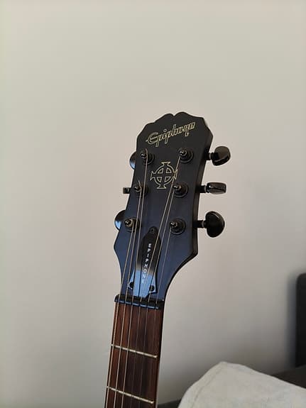 Epiphone Les Paul Goth (Gothic) Studio + Fender vahvistin - image 5