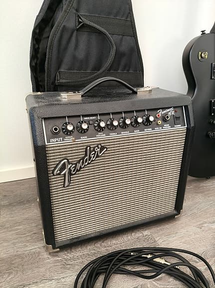 Epiphone Les Paul Goth (Gothic) Studio + Fender vahvistin - image 7