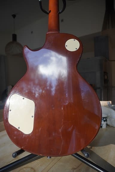 Epiphone Les Paul red sparkle - image 4