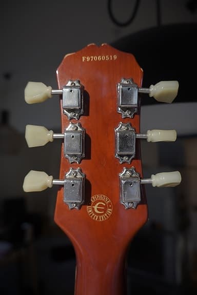 Epiphone Les Paul red sparkle - image 6