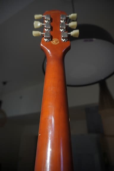 Epiphone Les Paul red sparkle - image 5
