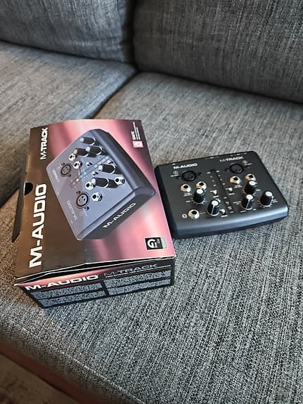 M-Audio M-Track USB-äänikortti / audio interface - image 2
