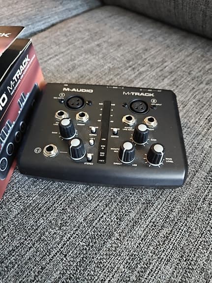 M-Audio M-Track USB-äänikortti / audio interface