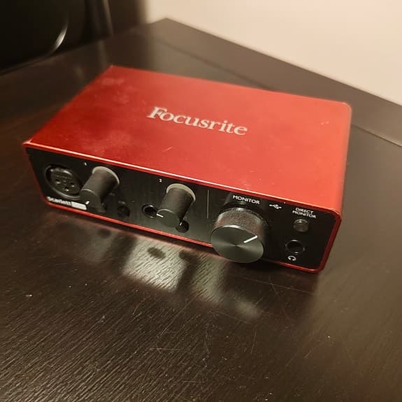 Focusrite Scarlett solo 3rd gen USB-äänikortti