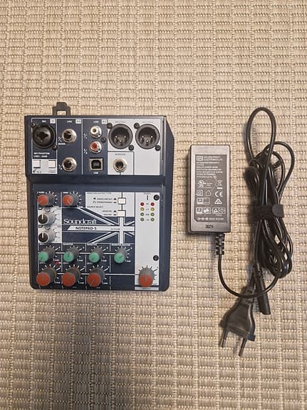 Äänikortti/mikseri Soundcraft notepad 5