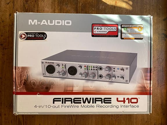 M-Audio firewire 410 interface