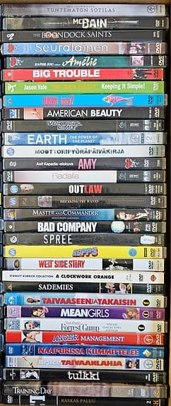 DVD elokuvat, erä 3