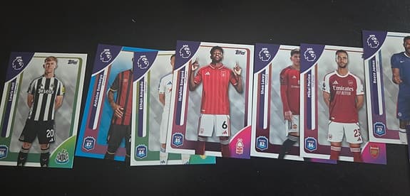 Topps Premier League 2026 -korttinippu (27 kpl) - image 5