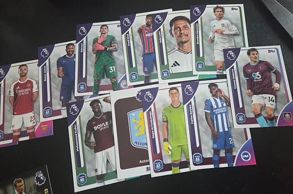 Topps Premier League 2026 -korttinippu (27 kpl) - image 4