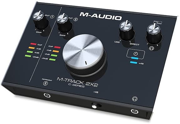 M-Track 2 X 2 C-series audio interface edullisesti