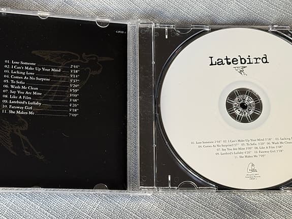 Latebird – Latebird CD - image 3