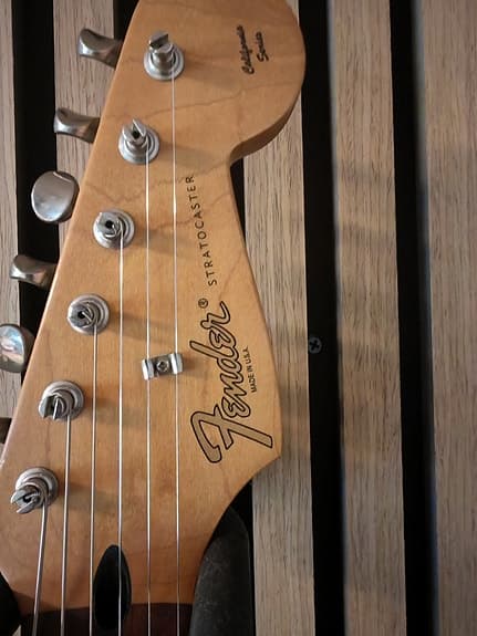Fender Stratocaster sähkokitara musta - image 2