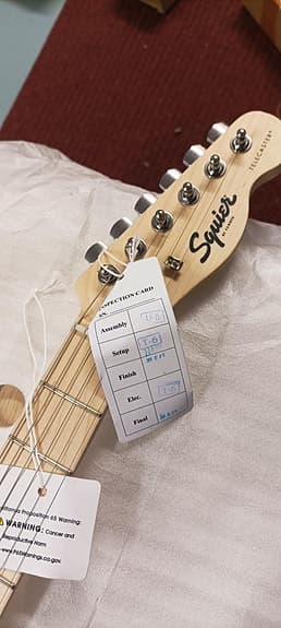 Squier Sonic Telecaster Butterscotch *uusi* - image 3