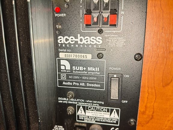 Harvinainen Audio Pro SUB+ MkII (6.5") – Tarkka ääni! - image 8