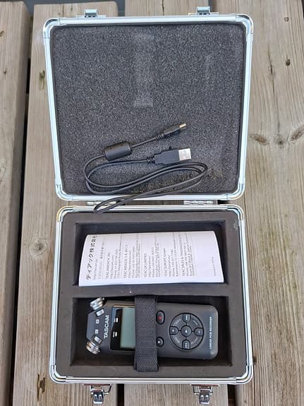 Tascam DR-05 kannettava nauhuri +kotelo - image 6