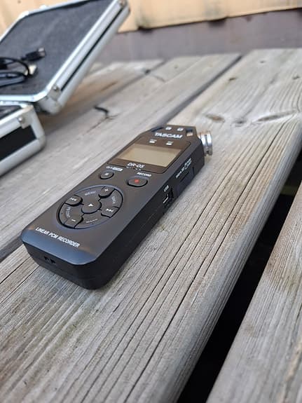 Tascam DR-05 kannettava nauhuri +kotelo - image 3