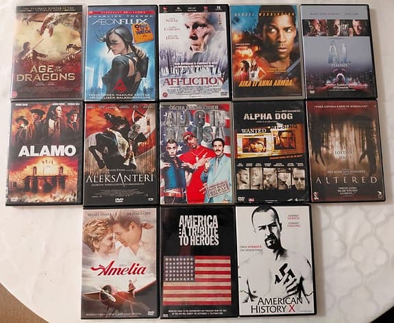 Satoja DVD elokuvia alkukirjaimet 1-L - image 3
