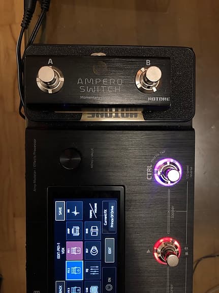 Hotone Ampero One multiefekti + Ampero switch - image 3