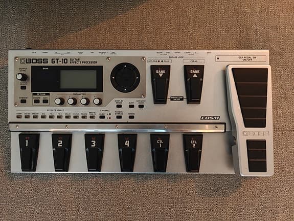 Boss Gt10 Kitaran Multiefekti pedaali