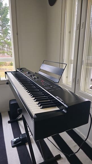 Kawai MP7SE stagepiano + Kawai SC-1 rullalaukku + Boston XX-teline - image 2