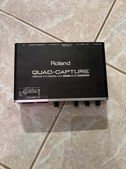 Roland Quad-Capture 2x2 USB audio interface