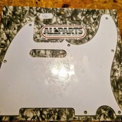 Plektrum skydd Telecaster. Nytt.