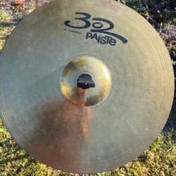 Paiste 302 Crash/Ride 18" med cymbalstativ