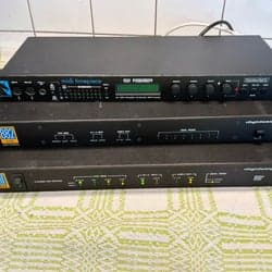 Digidesign 882 I/O, ADAT Bridge och MOTU MIDI Timepiece AV